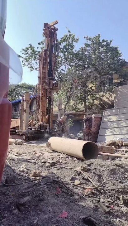 恩施工地施工用水井